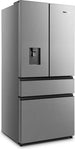 Hisense RF540N4WIE E-Class 480L Stainless Steel Freestanding French Door Refrigerator
