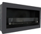 TECNOAIR SYSTEM Camino a Bioetanolo Ruby Da Parete Modello VERONA Da 3,0 kW - Colore Nero - COD. 573
