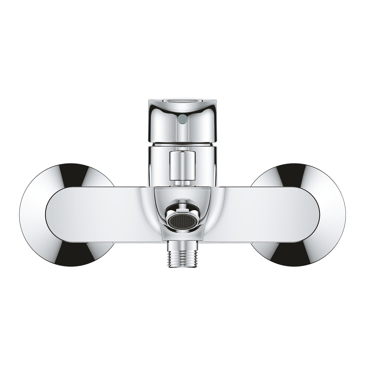 Grohe BauEdge Single-Lever Mixer Tap for Bath or Shower with 1/2