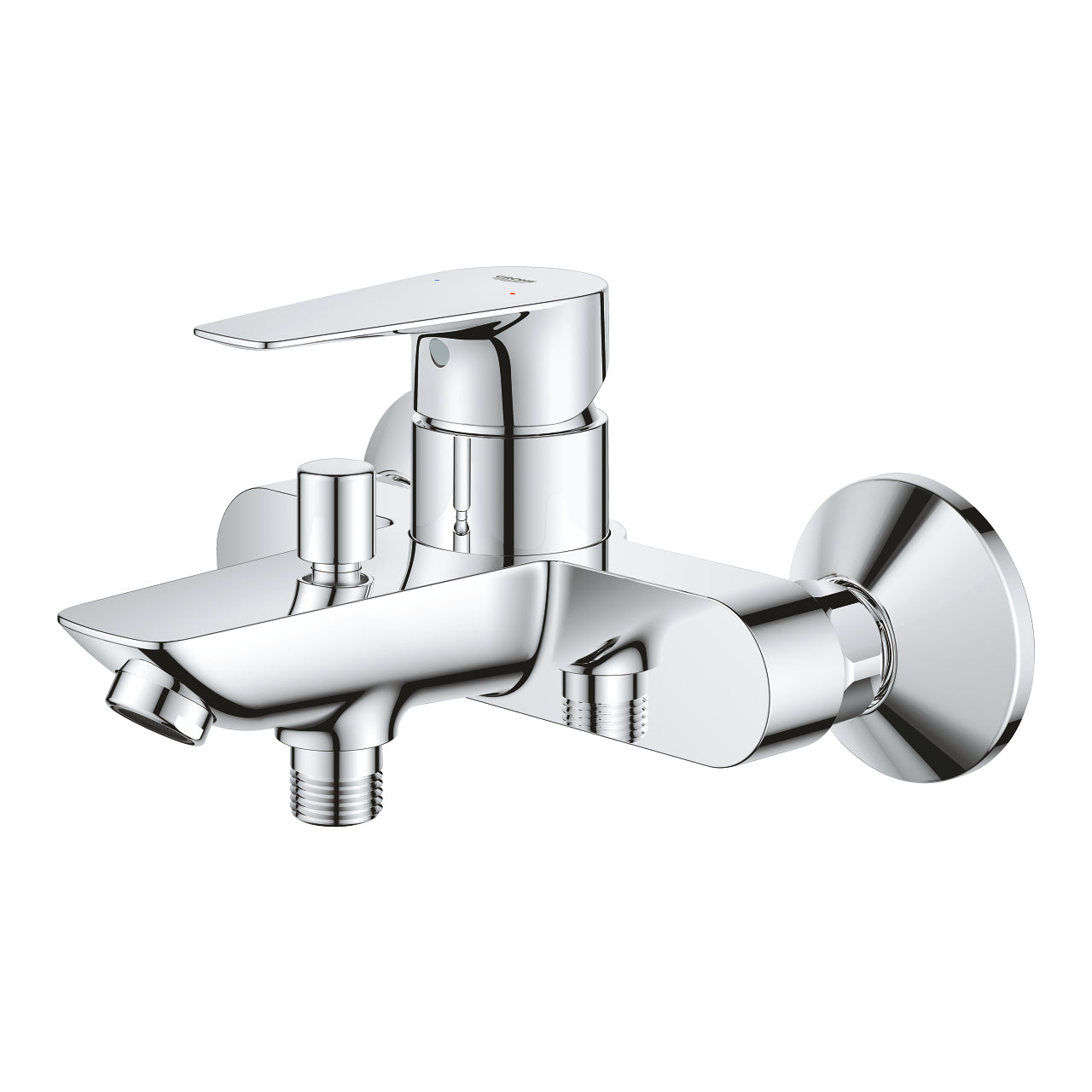 Grohe BauEdge Single-Lever Mixer Tap for Bath or Shower with 1/2