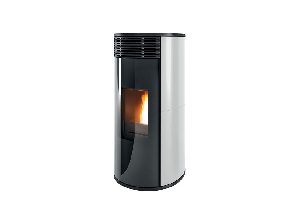 Stufa a Pellet Tonda MCZ Pad Hydromatic 24 R Maestro Plus Da 24 Kw Vari Colori