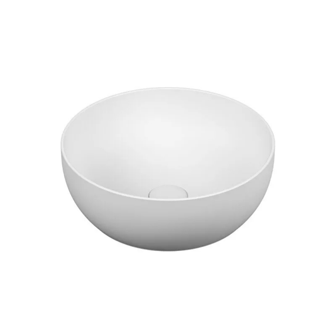 VITRA Lavabo Tondo da Appoggio Serie Outline Modello Catino Round - 40cm Cod. 5992B - Vari Colori