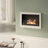 Cheminée à bioéthanol murale TECNOAIR SYSTEM Ruby, modèle TREVOSI 2,5 kW - Blanche