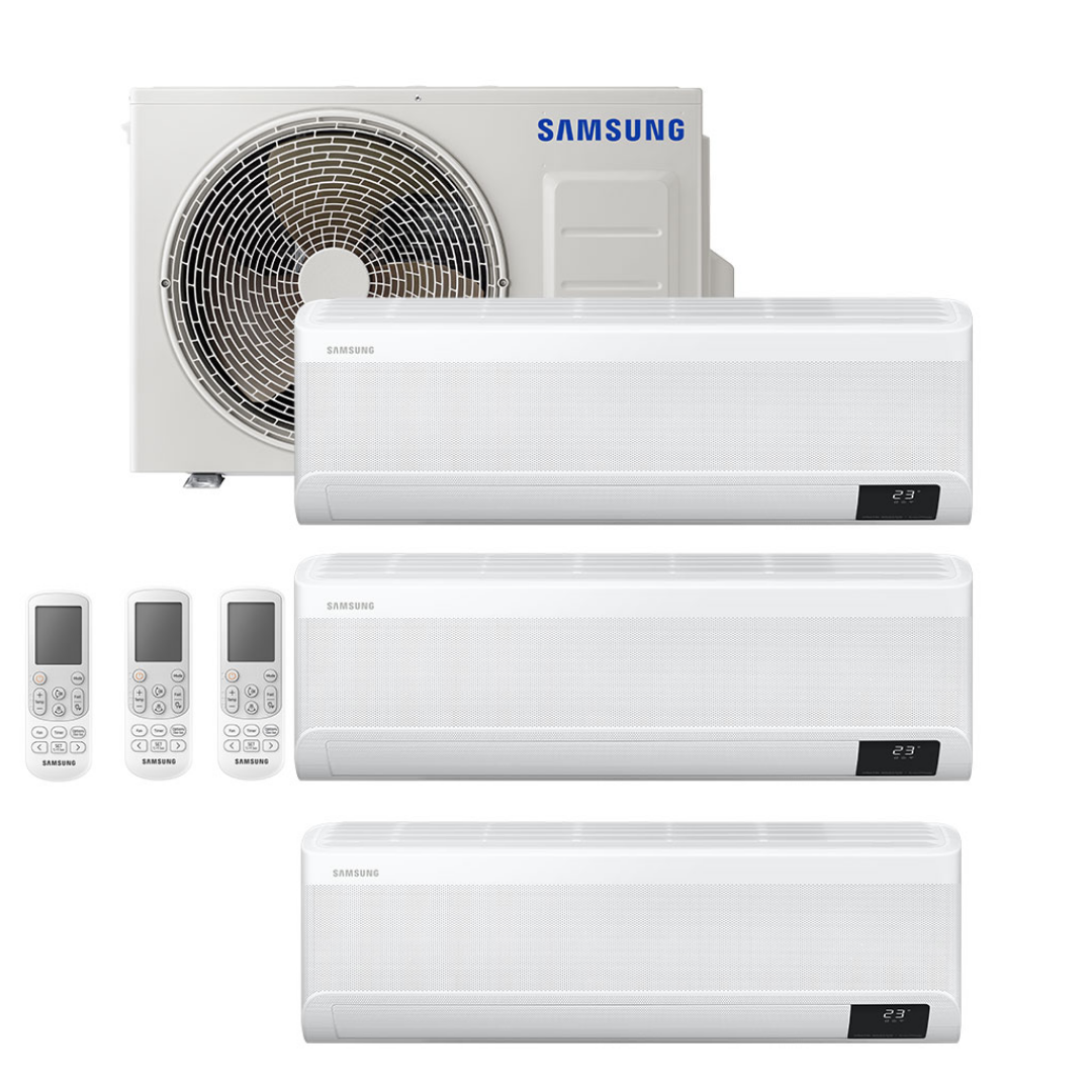 Samsung Quad Split Inverter Windfree Avant R-32 Wi-Fi Air Conditioner 7000+7000+7000+7000 BTU With AJ080TXJ4KG/EU