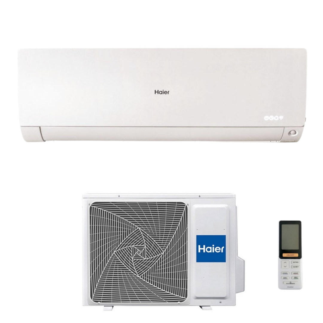 Haier Flexis Plus White Monosplit Inverter Air Conditioner R-32 12000 BTU AS35S2SF1FA-MW3 Integrated Wi-Fi