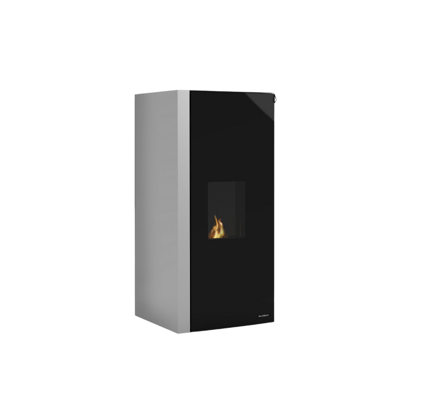 Termostufa a Pellet Palazzetti Ecofire Dadò Idro TC 15 Kw - Vari Colori