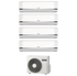 Condizionatore Climatizzatore Hitachi Quadri Split Inverter AirHome 800 9000+9000+12000+12000 BTU Con RAM-G85N5HAE Wi-Fi Integrato 9+9+12+12