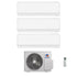 Condizionatore Climatizzatore Gree Trial Split Inverter R-32 Modello Cosmo 9000+9000+12000 BTU Wi-Fi Integrato Con GWHD(21)NK6OO