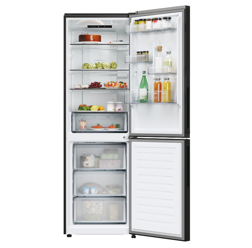 Frigorifero Con Congelatore Libera installazione Candy Fresco 300 CNCQ2T618EB 355L Classe E Nero