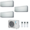 Daikin Trial Split Stylish New Total Black R32 Wi-Fi 9000+9000+15000 BTU Air Conditioner With 3MXM68N/A
