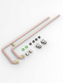 Kit Connessione Ideal Clima Nemo 250 - 400 - 600 LATO DX TGCL86