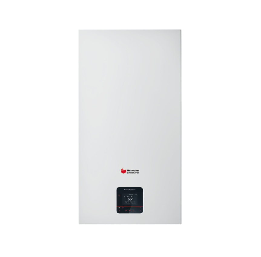 Caldaia Saunier Duval Master Condens 35 kW Con Bollitore Completa di Kit per Scarico Fumi Cod. 0010025216