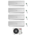 Condizionatore Climatizzatore Ariston Quadri Split Alys R-32 9000+9000+9000+9000 BTU Con QUAD110 XD0C-O Wi-Fi Optional