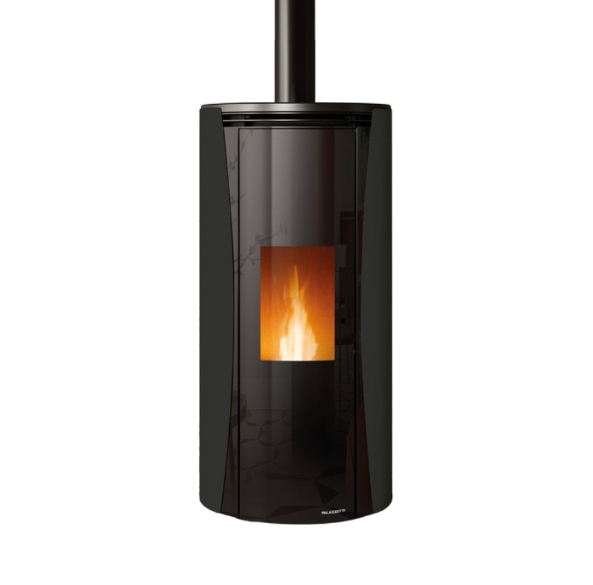 Stufa a Pellet ad Aria Palazzetti Ecofire Vivi TC US 6 Kw - Vari Colori