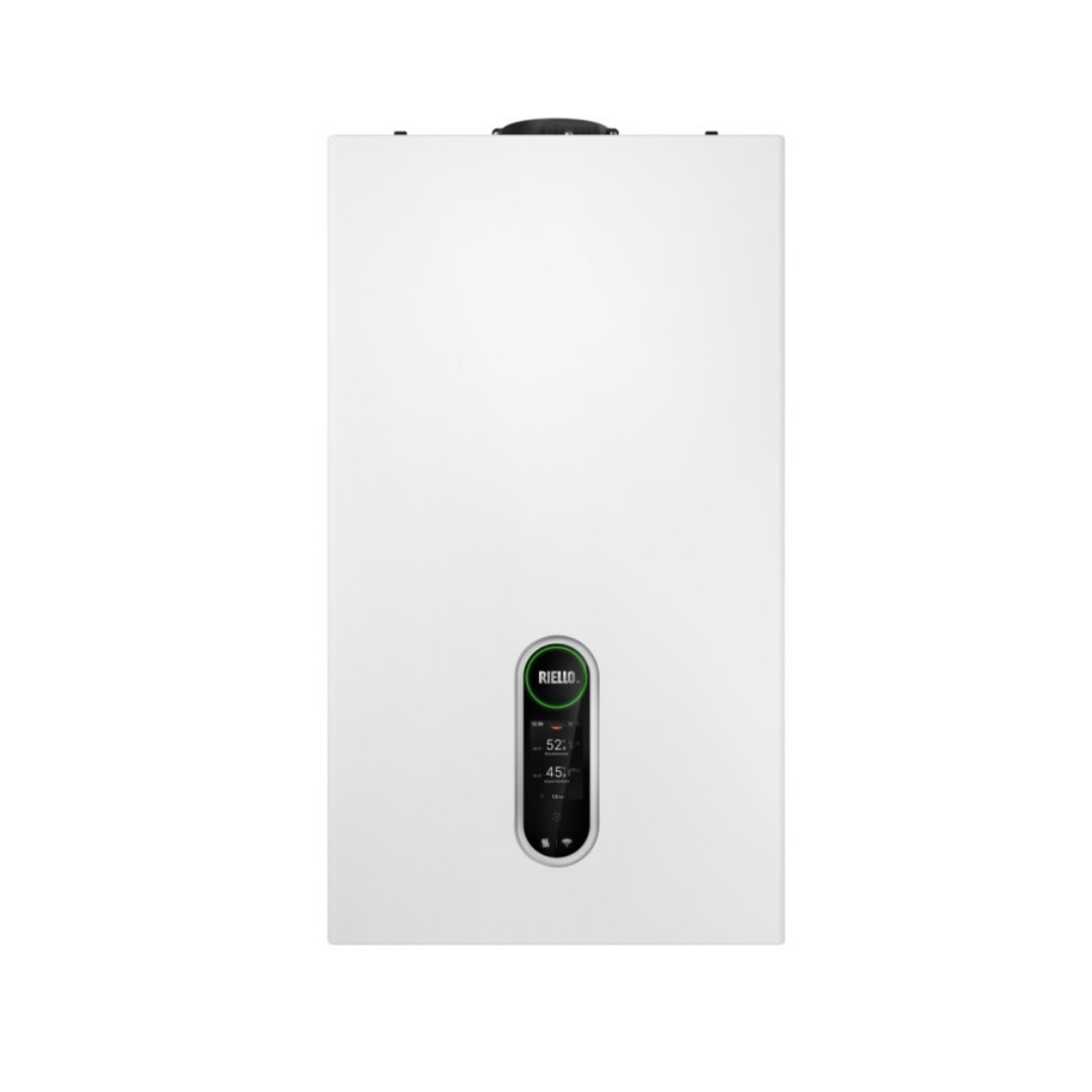 Caldaia a Condensazione Riello Family HM Connect 35 KIS Cod. 20206153 Metano 35 kW - Completa di Kit Scarico Fumi