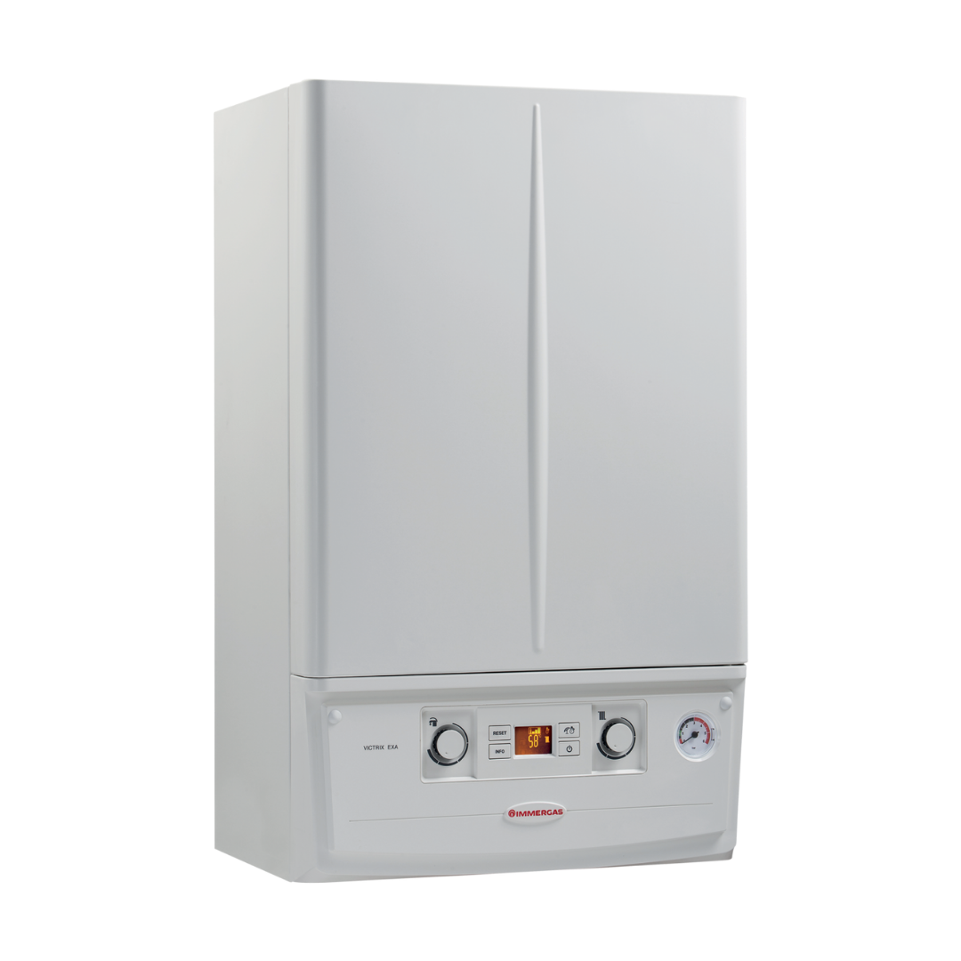 Immergas Victrix EXA 28 kW Methane Condensing Boiler ErP Code 3.025777 - Complete with Flue Gas Exhaust Kit