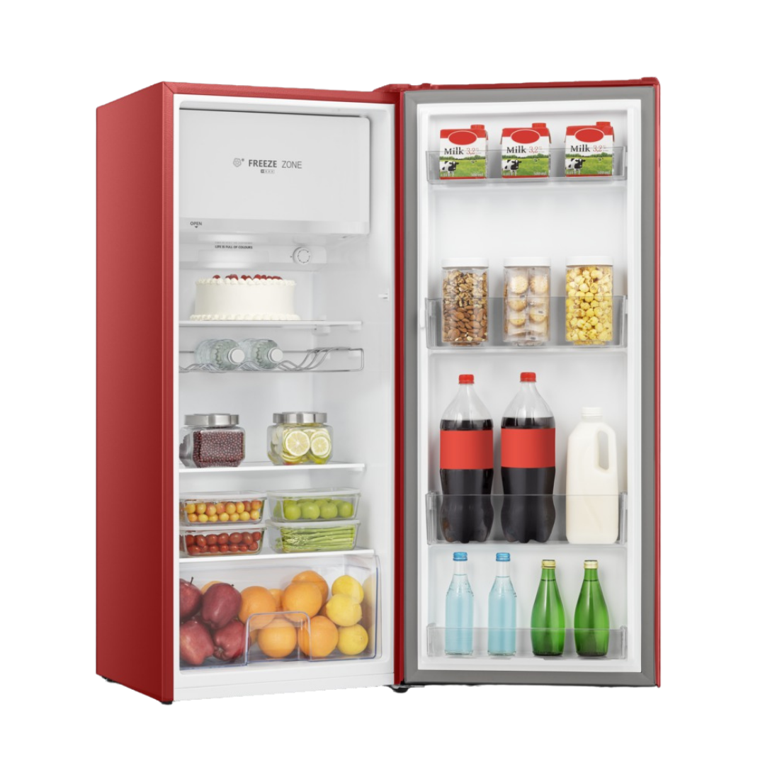 Hisense RR220D4ERE 165L Freestanding Single-Door Refrigerator Class E