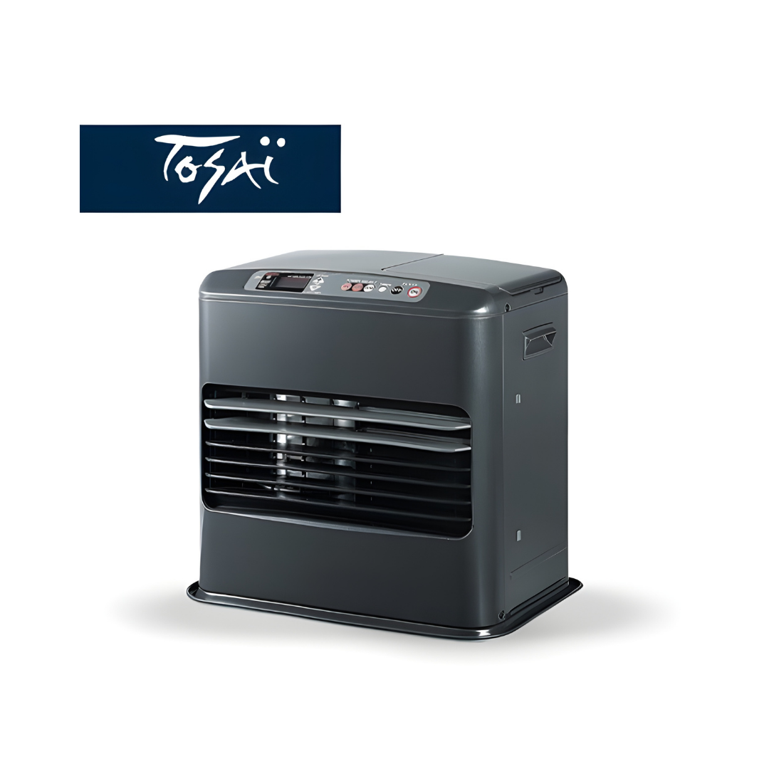 TECNO AIR SYSTEM Stufa Elettronica Ventilata Tosai Modello 4600 - Colore Grigio