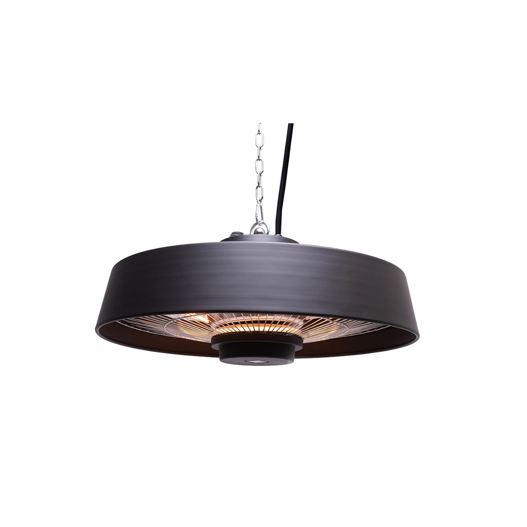 TECNO AIR SYSTEM Ruby Patio RLT-2000AP Infrared Pendant Heater - Black