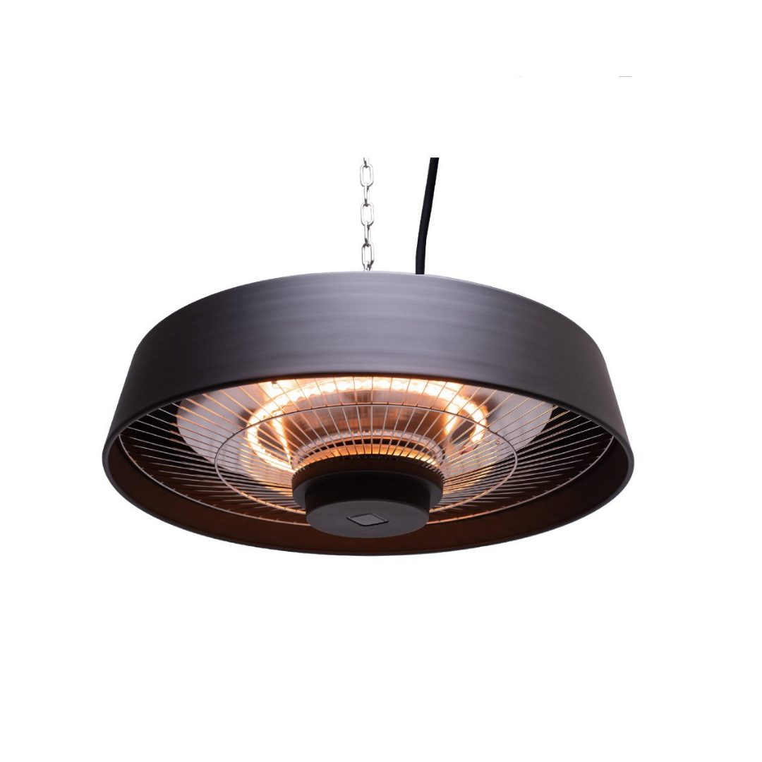 TECNO AIR SYSTEM Ruby Patio RLT-2000AP Infrared Pendant Heater - Black