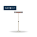 TECNO AIR SYSTEM Riscaldatore Infrarossi a Piantana Modello Ruby Patio RFC-2000 - Colore Argento - Da Esterno