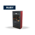 Poêle à bioéthanol TECNOAIR SYSTEM, modèle Ruby Elegance 3 kW - Coloris Bordeaux
