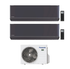 Condizionatore Climatizzatore Panasonic Dual Split Inverter Etherea Grigio Grafite R-32 9000+9000 con CU-2Z41TBE Wi-Fi Integrato