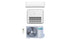 Hisense Inverter Console Air Conditioner Monosplit R-32 AKT35UR4RK8/AUW35U4RS8 12000 BTU