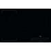 AEG IKB84443IB 80cm 4-Zone Black Built-In Induction Hob