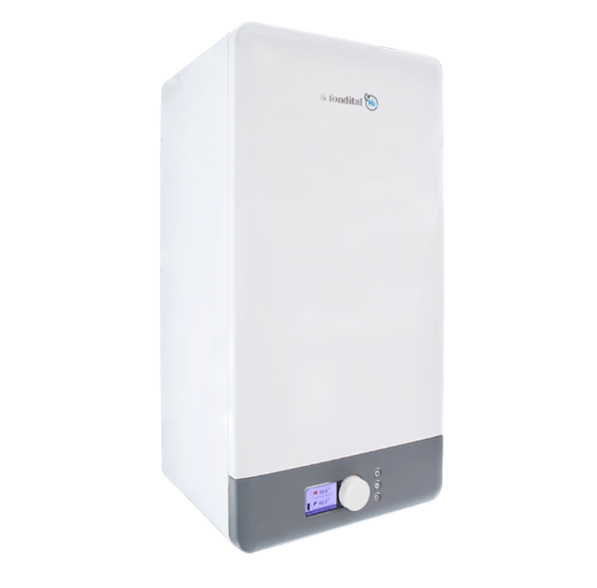Caldaia a Condensazione Fondital Modello Ischia Next KC 35 Kw Metano Completa di Kit Scarico Fumi