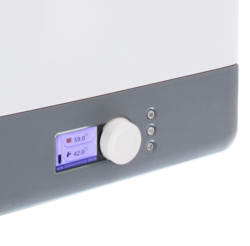 Fondital Ischia Next KC 35 kW Methane Condensing Boiler, Code KIGI02KC35 - Complete with Flue Gas Exhaust Kit