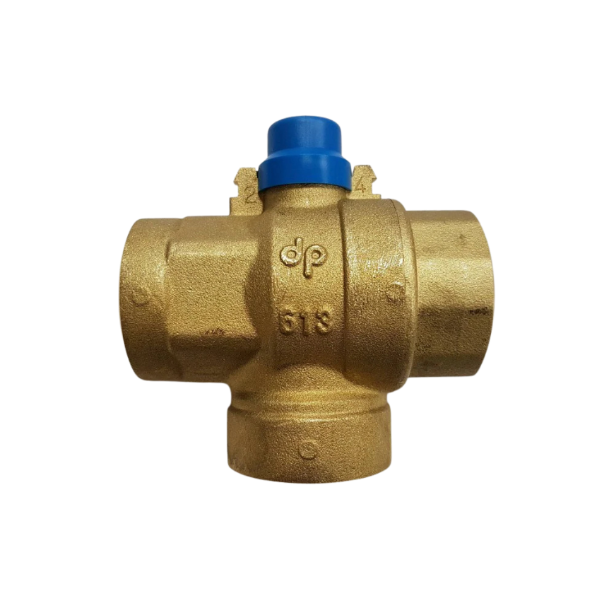 VALVOLA DEVIATRICE 3 VIE A 3 FORI SENZA MOTORE