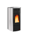 Termostufa a Pellet La Nordica Extraflame Modello RAFFAELLA IDRO H15 Da 18 kW Colore Grigio