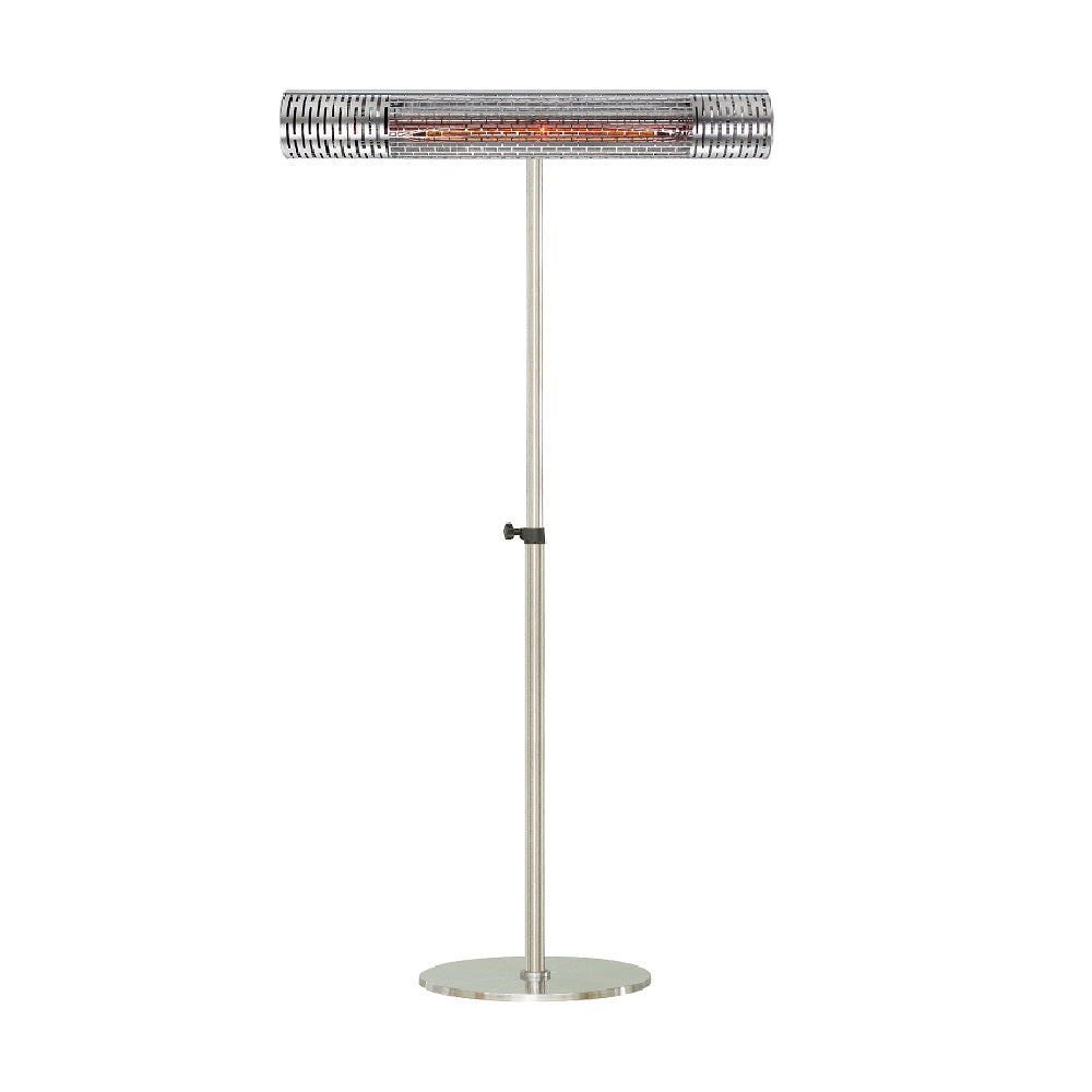 TECNO AIR SYSTEM Ruby Patio RFC-2000 Floor-Standing Infrared Heater - Silver - Outdoor