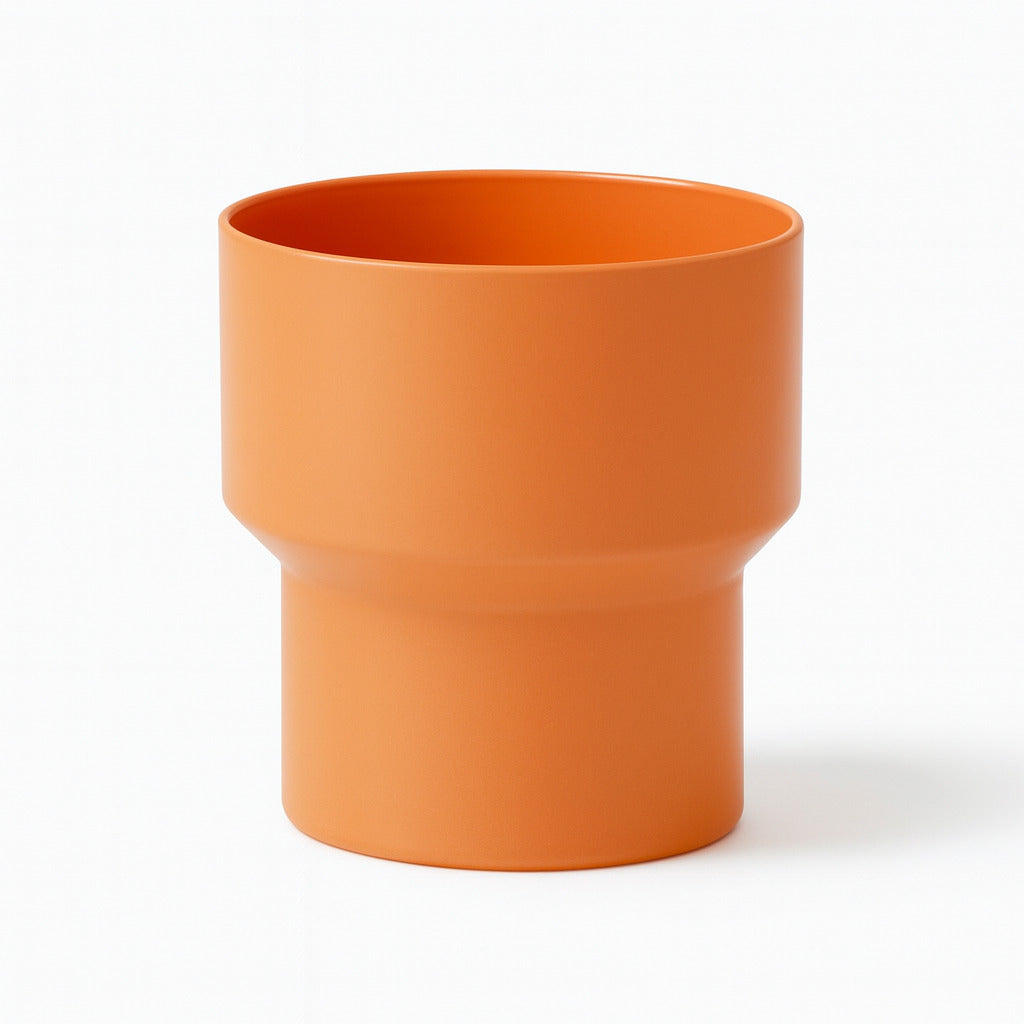 Orange PVC concentric conical reducer - various sizes