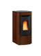 Stufa A Pellet La Nordica Extraflame Modello SABRY 5.0 Da 7 kW Colore Bronzo