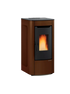 Stufa A Pellet La Nordica Extraflame Modello SABRY 5.0 Da 7 kW Colore Bronzo