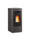 Stufa A Pellet La Nordica Extraflame Modello SABRY EVO 5.0 Da 7 kW Colore Grigio Grafite