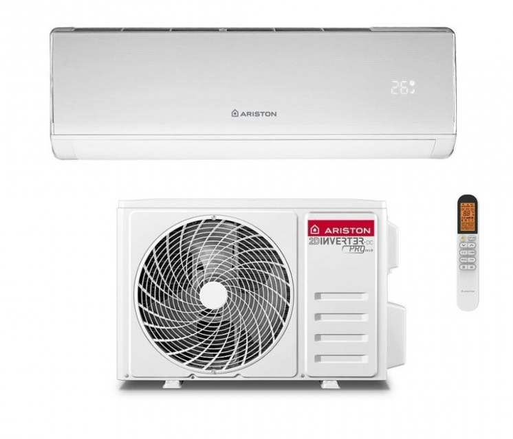 Condizionatore Climatizzatore Ariston Monosplit Inverter R-32 Kios 25 MUD6 9000 BTU Wi-Fi Integrato