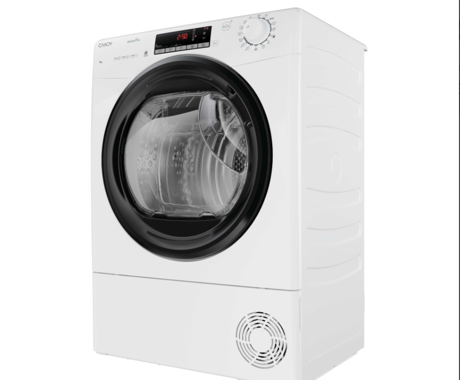 Candy Smart Pro CSOE H9A2DE-S 9 kg A++ White Front-Loading Freestanding Tumble Dryer