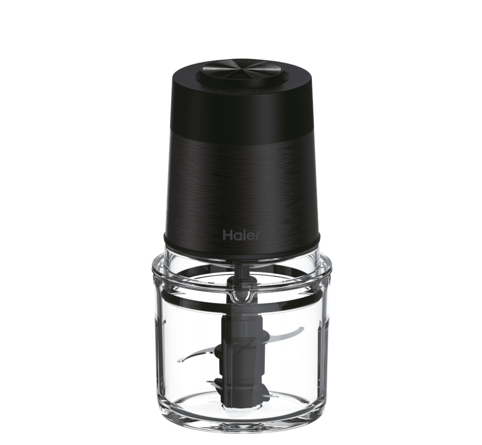 Haier Tritatutto I-Master Serie 5 Nero, Ciotola in vetro 0,5 L