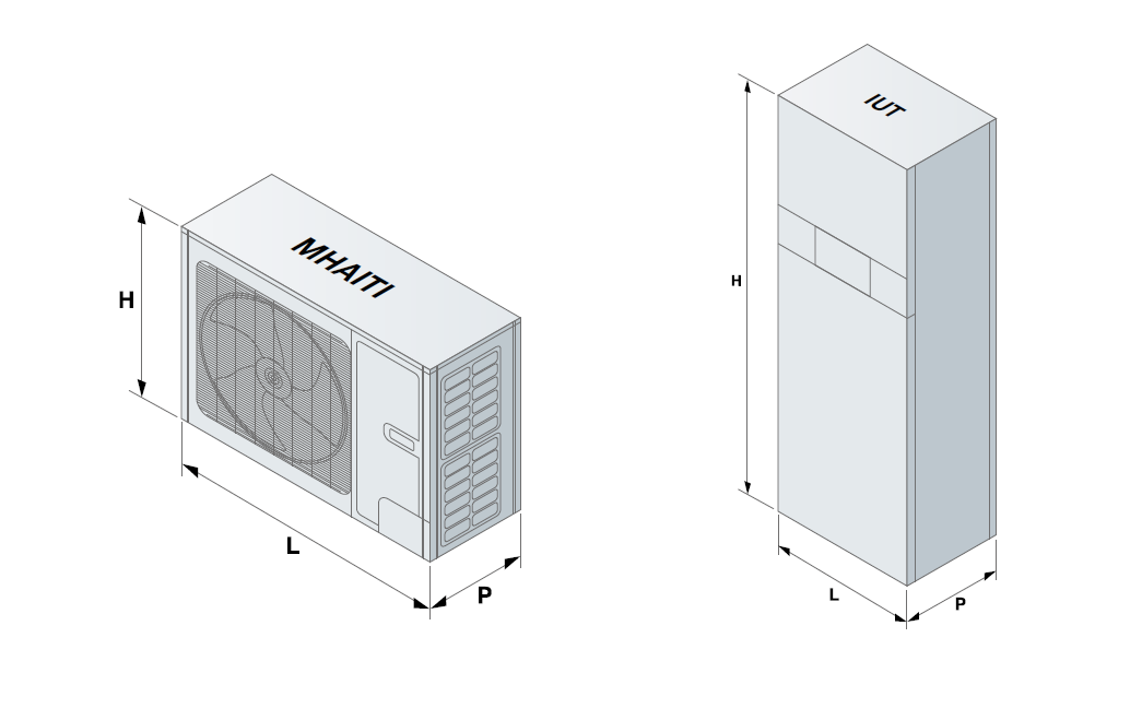 Monobloc Heat Pump WH-MDC05J3E5 Aquarea High Connectivity Monobloc Outdoor Unit J Generation R32 - 5 kW 