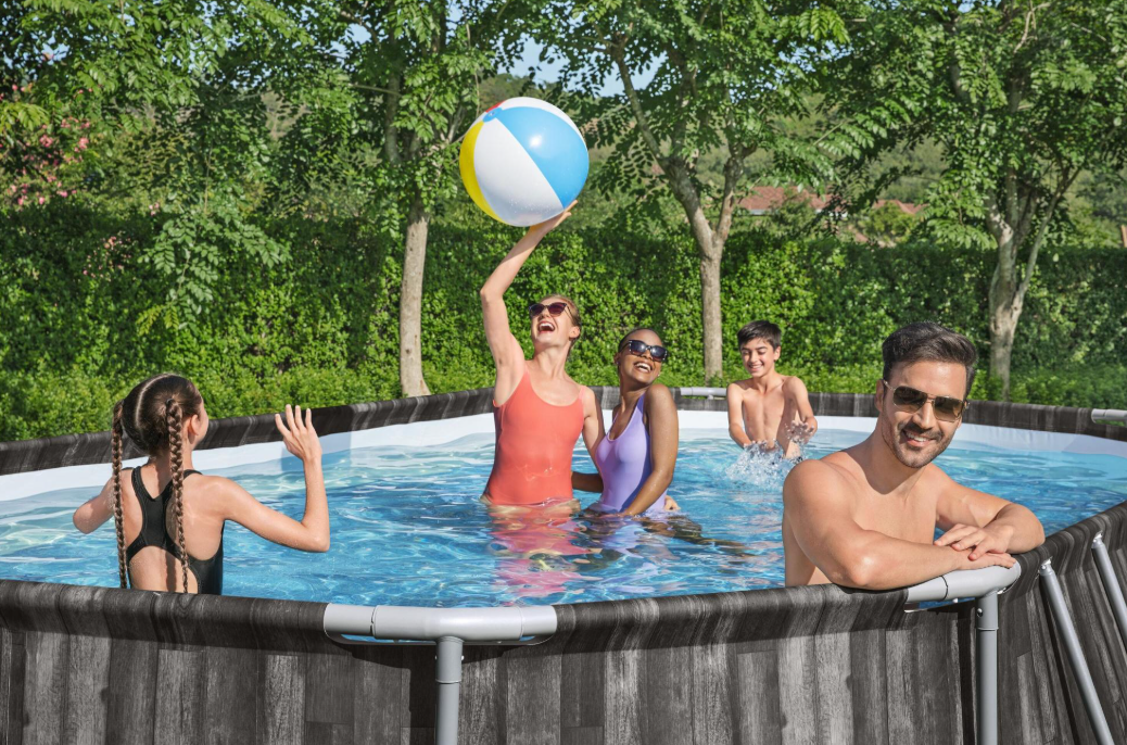 PISCINA BESTWAY STEEL PRO MAX C/TELAIO 610X366X122H - Cod. 5611R