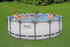 Piscine Bestway avec structure complète 427 x 122 cm (H) 5612 x