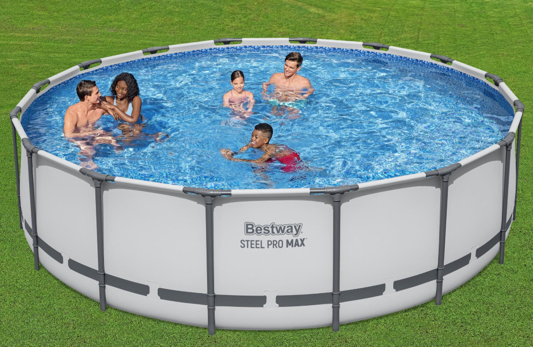 PISCINA BESTWAY STEEL PRO MAX C/TELAIO 488x122h - Cod. 5612Z