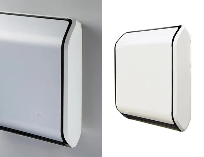 Italkero Stratos MB 3.0 KW Methane Convection Stove Gas Radiator, White Color + Flue Gas Exhaust Kit