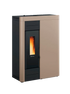 Termostufa A Pellet Slim La Nordica Extraflame Modello VIRNA IDRO 14,5 Kw Vari Colori