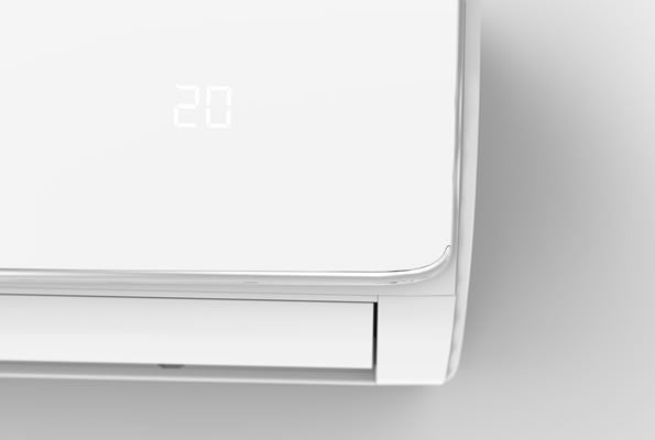 Ventilconvettore a Parete Ideal Clima Idrosplit Falko Hi-Wall HW Inverter 850 Fan Coil Cod. THM08A - Comando Incluso