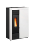 Termostufa A Pellet Slim La Nordica Extraflame Modello VIRNA IDRO 14,5 Kw Vari Colori