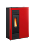 Termostufa A Pellet Slim La Nordica Extraflame Modello VIRNA IDRO 14,5 Kw Vari Colori